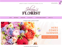 Tablet Screenshot of flowersinyonkers.com
